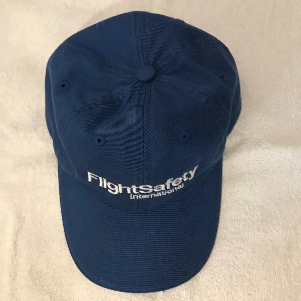 Port Authority Flight Safety International Adjustable Blue Golf Cap